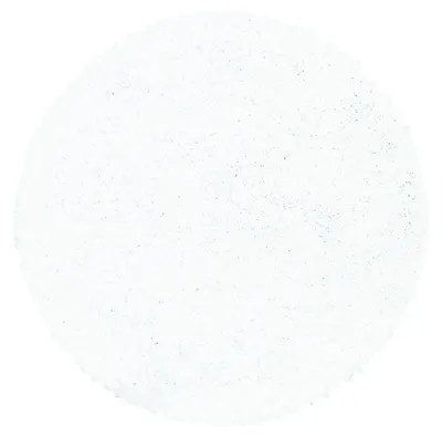 Imagen del producto de Ayyildiz Alfombra de pelo largo Blanco 160 cm redondo salón con diseño peludo, suave, monocromático