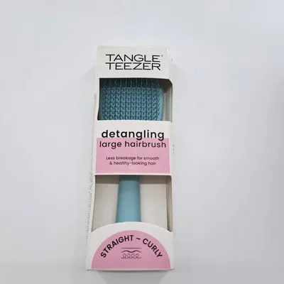 Produktbild von Tangle Teezer Veľká kefa na vlasy Ultimate Detangler pre dlhé silné kučeravé vlasy Dvojzubec znižuje lámavosť Ergonomická rukoväť Marine Teal