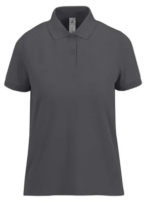 Immagine prodotto di B&C - Camicia "My Polo 180" da donna LT5670 (L) (grigio scuro tinta unita)