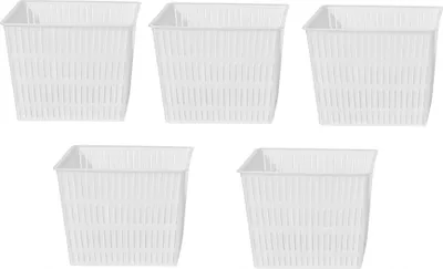 Produktbild von 5 x Käseform 10.2x8.6cm h: 8.5cm, Käseformen, Käseherstellung