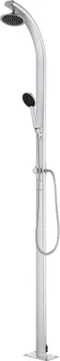Image de Douche de jardin 215 cm Aluminium