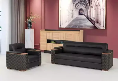 Immagine prodotto di Poltrona studio ufficio mobili sedile mobili tessuto nuovo