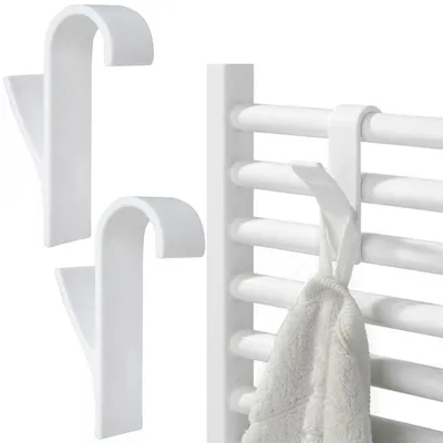 Produktbild von Handtuchhaken Für Heizkörper, Bademantel, Handtuchhalter, Handtuchhalter Set Mit 2 Handtüchern