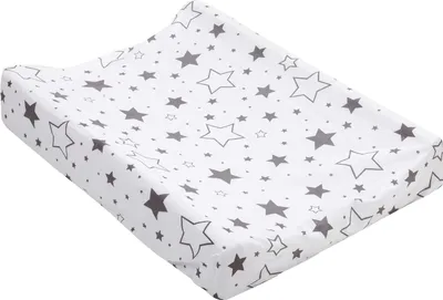 Produktbild von Gray Galaxy Spannbetttuch – Wickelauflagenbezug