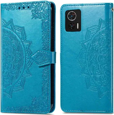 Produktbild von imoshion Mandala Klapphülle Motorola Edge 30 Neo - Türkis