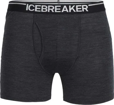 Produktbild von Icebreaker Anatomica With Fly Merino Boxershorts Grau M Herren Grau M