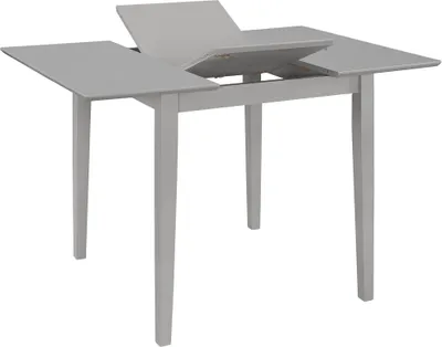Immagine prodotto di vidaXL Tavolo da pranzo allungabile grigio (80-120)x80x74 cm MDF