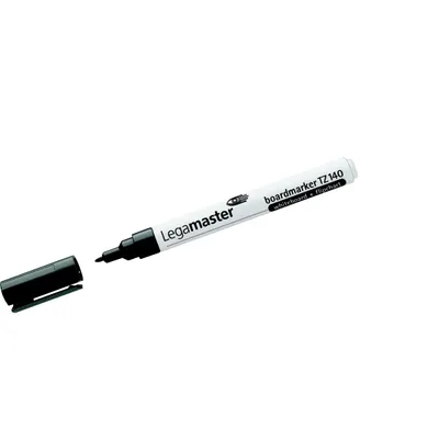 Produktbild von Legamaster TZ 140 Boardmarker schwarz, 10 Stück(e), Schwarz, Feine Spitze, Weiß, Polypropylen (PP), Rund