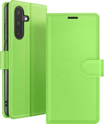 Obrázek produktu pro Zanaé, peněženkové pouzdro pro Galaxy A17 se stojánkem a magnetickou klopou, zelené