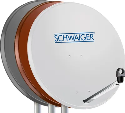 Image de Schwaiger Sat Miroir 85cm, acier rouge brique
