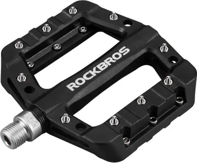 Produktbild von ROCKBROS® Fahrradpedale - Rutschfeste Fahrradplattform Pedale Fahrrad - 9/16 Zoll Pedale für Rennrad, MTB, Mountainbike, E-Bike