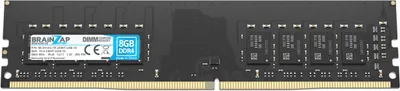 Immagine prodotto di BRAINZAP 8GB DDR4 2400MHz PC4-2400T-UAB-10 DIMM CL17 1Rx8 1.2V RAM non bufferizzata, non ECC, per computer desktop. Modulo di memoria