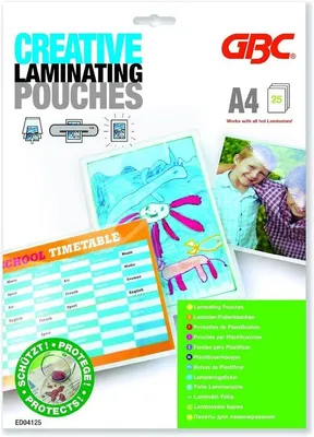 Produktbild von Famanu Lamineertaschen A4 - 125 Mikron - 25 Stück