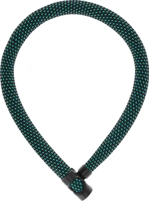 Produktbild von ABUS Kettenschloss IVERA Chain 7210 – Fahrradschloss mit hochflexibler IvyTex-Kunstfaserummantelung – ABUS-Sicherheitslevel 8 – 85 cm – Blau