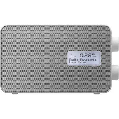 Produktbild von Panasonic RF-D30BTEG, DAB+ Radio Tragbar Digital Grau, Weiß