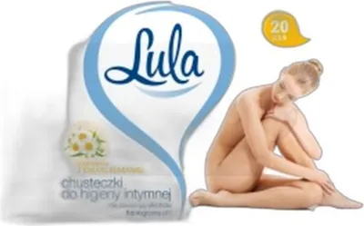 Image de Lingettes hygiéniques Lula à la camomille A20