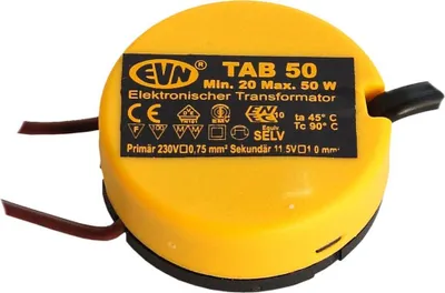 Produktbild von EVN Lichttechnik Trafo 20-50W H18mm D48mm TAB 50