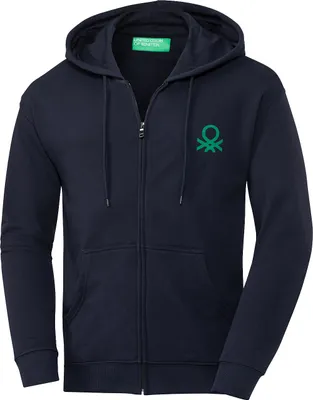 Produktbild von Benetton Herren Sweatjacke, hochwertig-weiches Gewebe