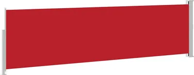 Produktbild von vidaXL Ausziehbare Seitenmarkise 140×500 cm Rot