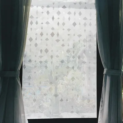 Sichtschutzfolie transparent 200x45 cm PVC 1 Stück