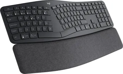 Produktbild von Logitech 920-010350, Volle Größe (100%), Kabellos, Bluetooth, Halbmechanischer Schlüsselschalter, QWERTY, Graphit