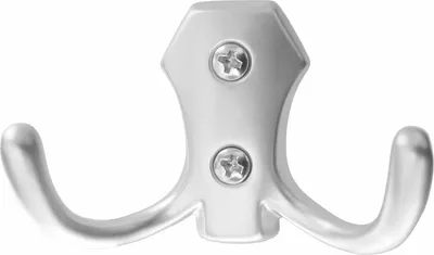 Produktbild von Garderobenhaken Kleiderhaken Wandhaken 47 Chrom Matt