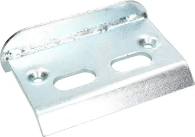 Produktbild von KOTARBAU® Auflaufstütze 150 x100 x 67 mm Silber Zum Anschrauben Auslaufbock Torfeststeller Auflaufplatte Auslaufschuh Toranschlag Bodenbeschlag