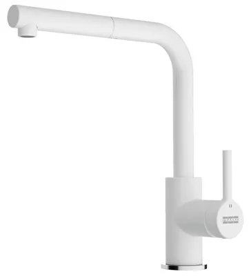 Productafbeelding van Franke LINA L, Standaard, Wit, Messing, Greep met hendel, Zelfaanzuigend, 3/8"