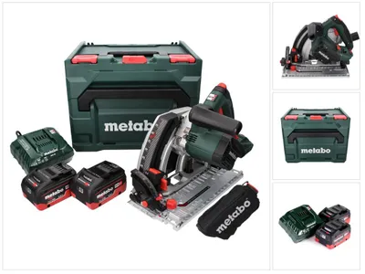 Obrázok produktu pre Akumulátorová ponorná kotúčová píla Metabo KT 18 LTX 66 BL 18 V 165 mm + 2x batéria 5,5 Ah + nabíjačka + metaBOX