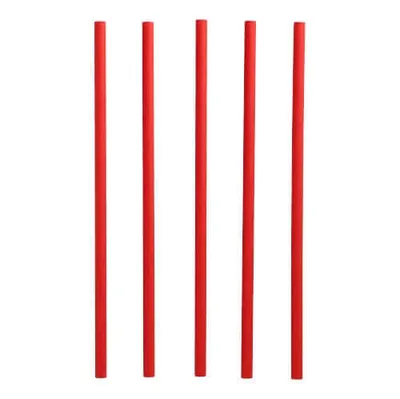 Produktbild von Shake-Halme, Papier Ø 8 mm · 25 cm rot