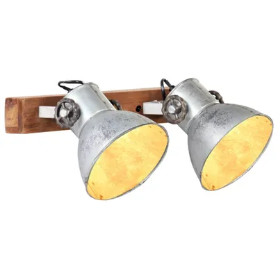Immagine prodotto di Lampada da Parete in Stile Industriale Argento 45x25 cm E27