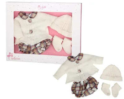 Produktbild von MUÑECAS ARIAS, S.L- Ropa Reborn 45CM Modelos Assortidos 6037 MUÑECAS Arias Accesorios, Multicolor (6146037) MUÑECAS ARIAS, S.L
