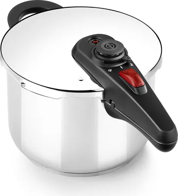 Produktbild von Famanu Schnellkochtopf 4 Liter - Edelstahl 18/10 mit 2 Kochprogrammen