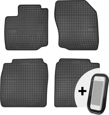 Produktbild von Gummimatten Auto Fußmatten Automatten Passgenau 4-teilig Set - passend für Honda Civic 9 IX 2012-2017