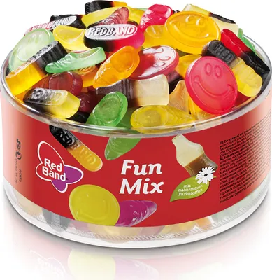 Immagine prodotto di Red Band Fun Mix varietà di gomme alla liquirizia e alla frutta 650g