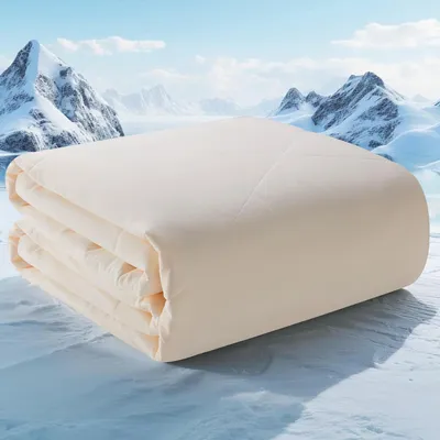 Productafbeelding van Koeldekens - Zomerdeken - Nachtrust Verbeteren - Speciale Koelvezels - 150x200cm - Beige