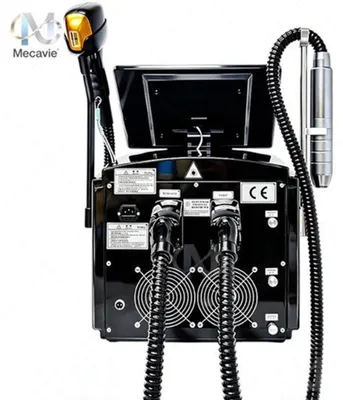 Image de Appareil de soins pour le visage 2-en-1 : laser diode picoseconde pour l'éclaircissement de la peau et l'épilation