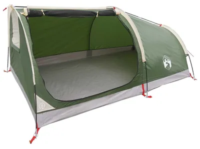 Image de vidaXL Tente de randonnée imperméable pour 2 personnes, couleur verte
