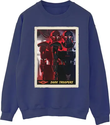 Produktbild von Star Wars - "The Mandalorian" Sweatshirt für Herren BI46612 (XL) (Marineblau)