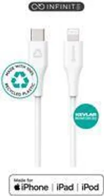 Immagine prodotto di eSTUFF ES602370-BULK Cavo con connettore Lightning 3 m Bianco