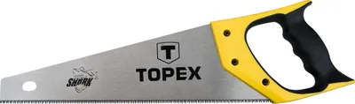 Produktbild von Handsäge f. Holz  400mm Fuchsschwanzsäge Holzsäge 7 TPI TOPEX 10A440 ergonomische Griff Anti-Rutsch-Beschichtung dreiseitige Schärfung und Härtung