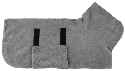 Produktbild von Hunde-Trockenmantel/Bademantel/Handtuch, Mikrofaser-Material, schnelltrocknend, super saugfähig