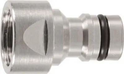 Produktbild von GEKA plus-Hahnstecker "Stecksystem" ; IG G 3/4" MS Ni