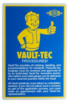 Produktbild von Fallout Me­tall­schild Procedures