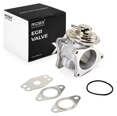 Produktbild von RIDEX 1145E0002 AGR-Ventil mit Dichtungen für VW Golf IV Schrägheck (1J1) Abgasrückführungsventil
