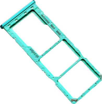 Produktbild von Dual Simkartenhalter und micro-SD Card Fach für Samsung Galaxy M21 (M215F, M215F/DS) Original Ersatzteil, Grün