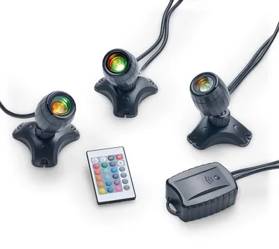 Obrázok produktu pre Pontec PondoStar LED RGBW Set 3 podvodné osvetlenie