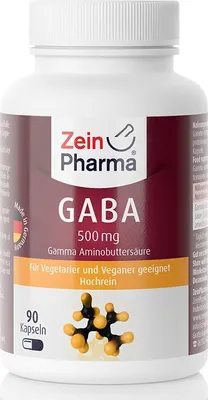 Zdjęcie produktu dla ZeinPharma GABA 500 mg kapsuki, 90 kapsuek