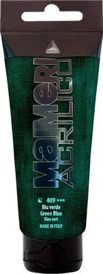 Immagine prodotto di Maimeri Acrilico Vernice Acrilica Verde Blu 409 75 ml 1 pz
