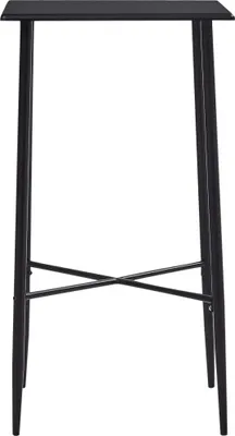 Obrázok produktu pre vidaXL Bartisch Schwarz 60 x 60 x 111 cm MDF